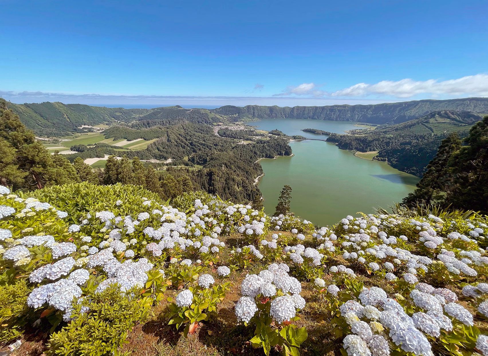 Sete Cidades view