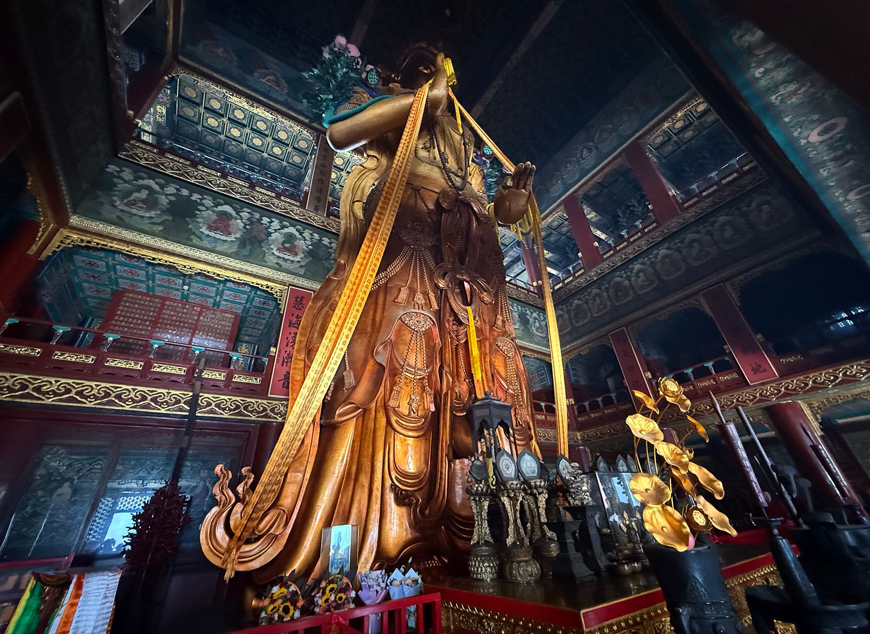 Large Buddha statue