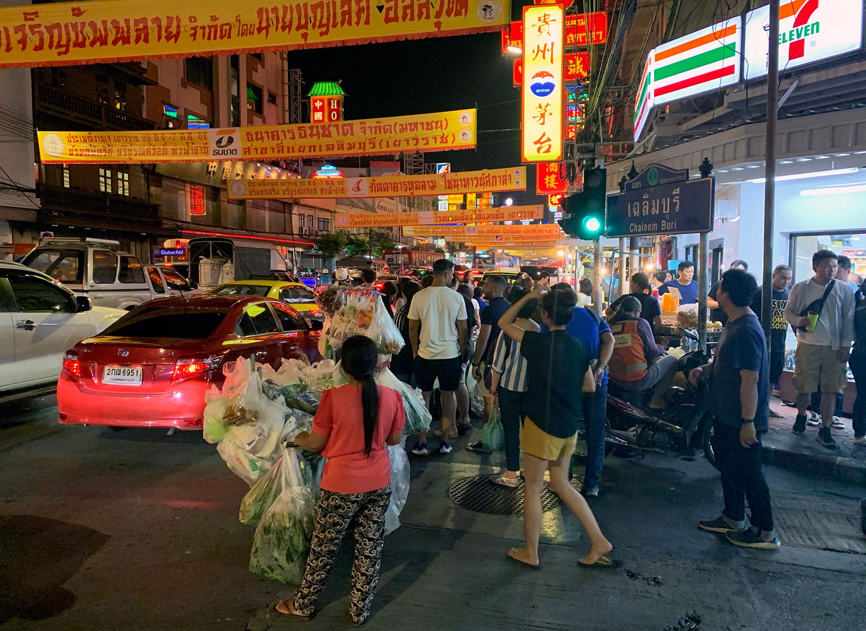More night market scenery