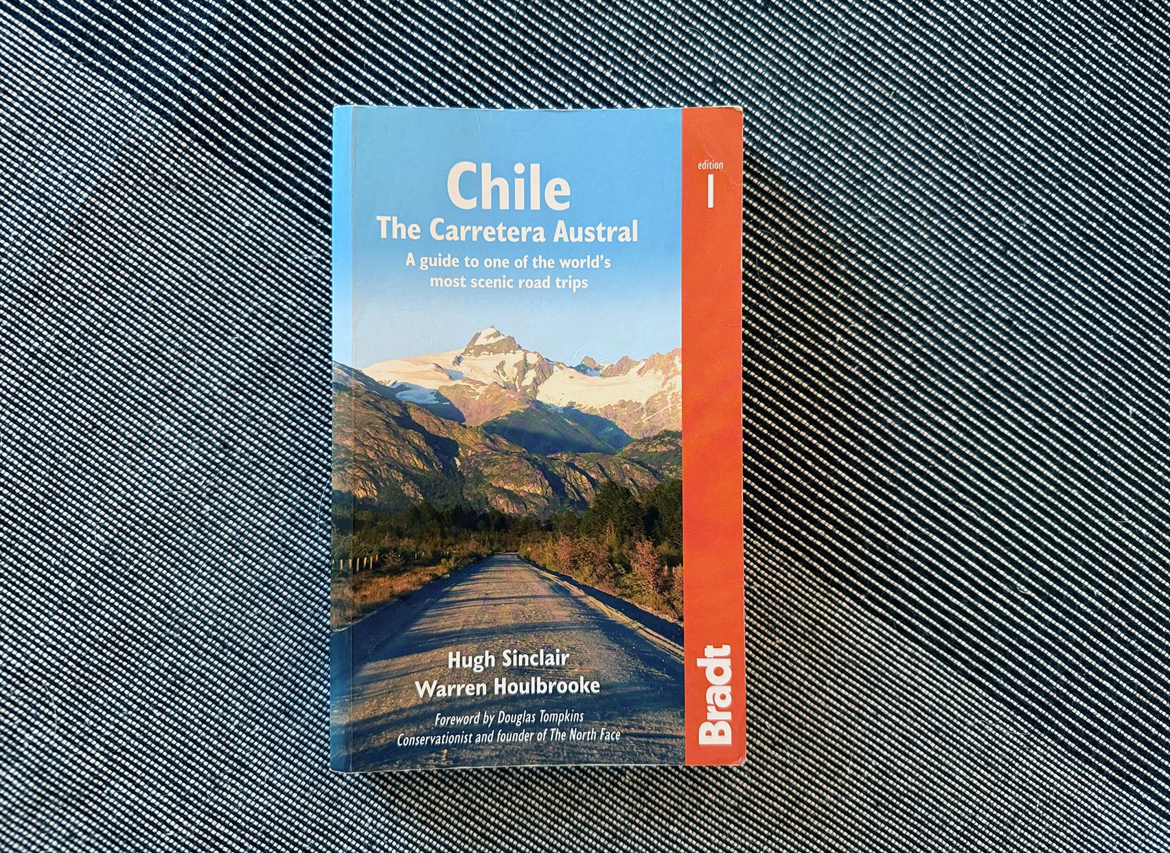 shot of a guidebook cover