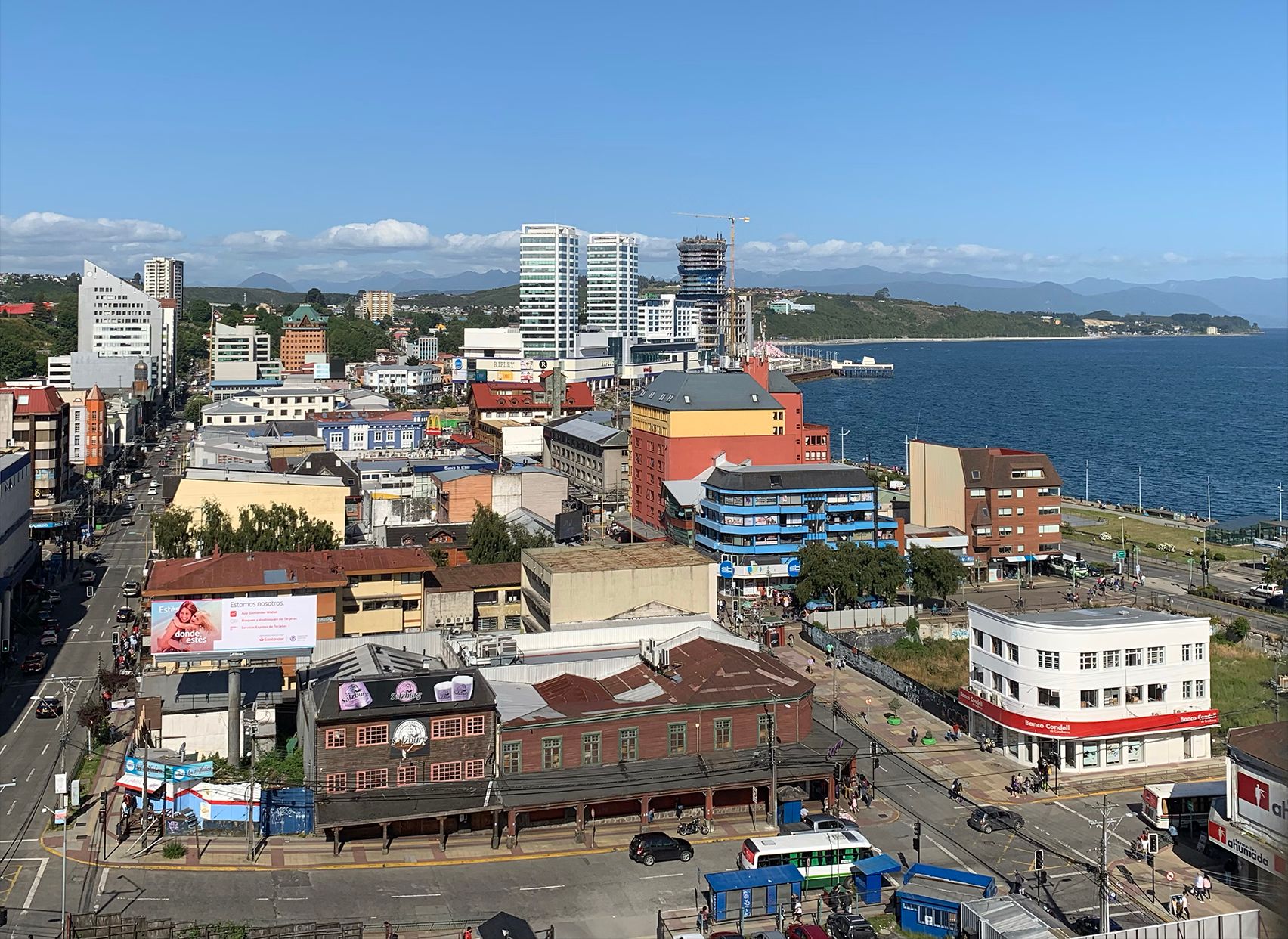 Puerto Montt skyline