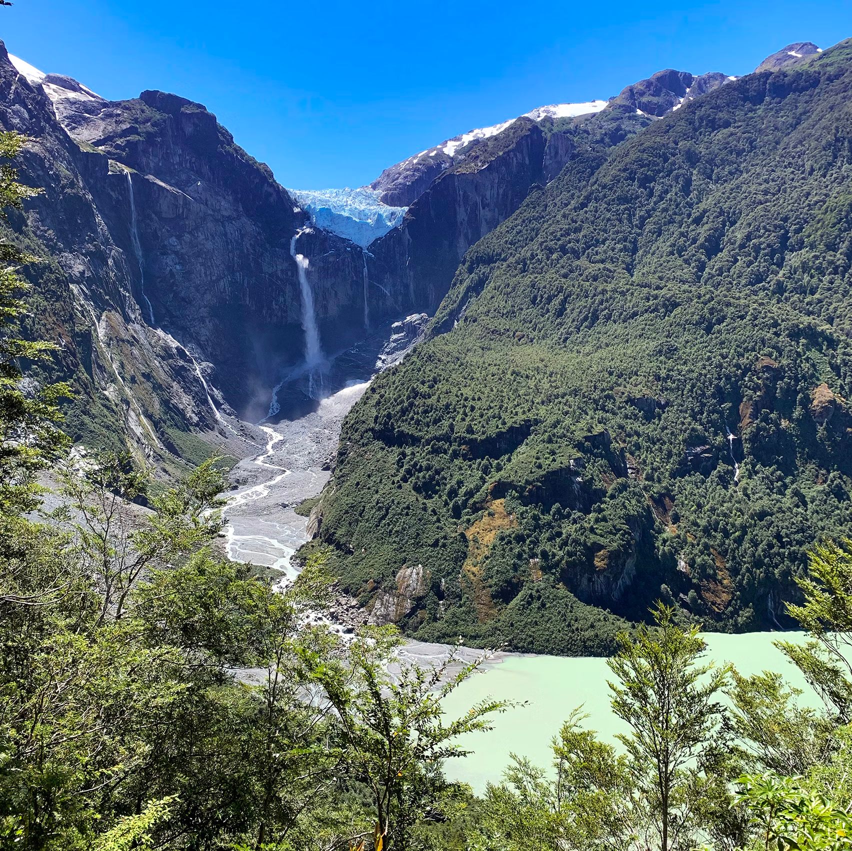 Cascada de Ventisquero Colgante