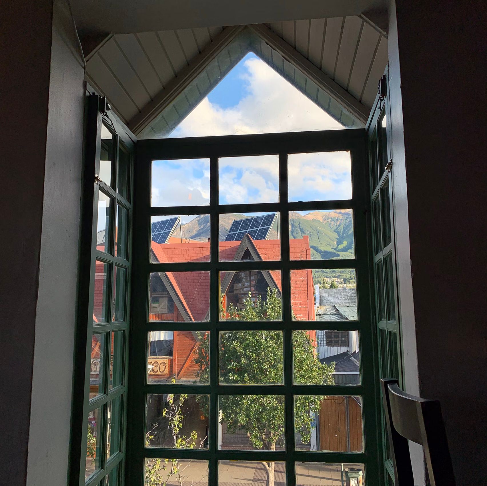 Coyhaique window view