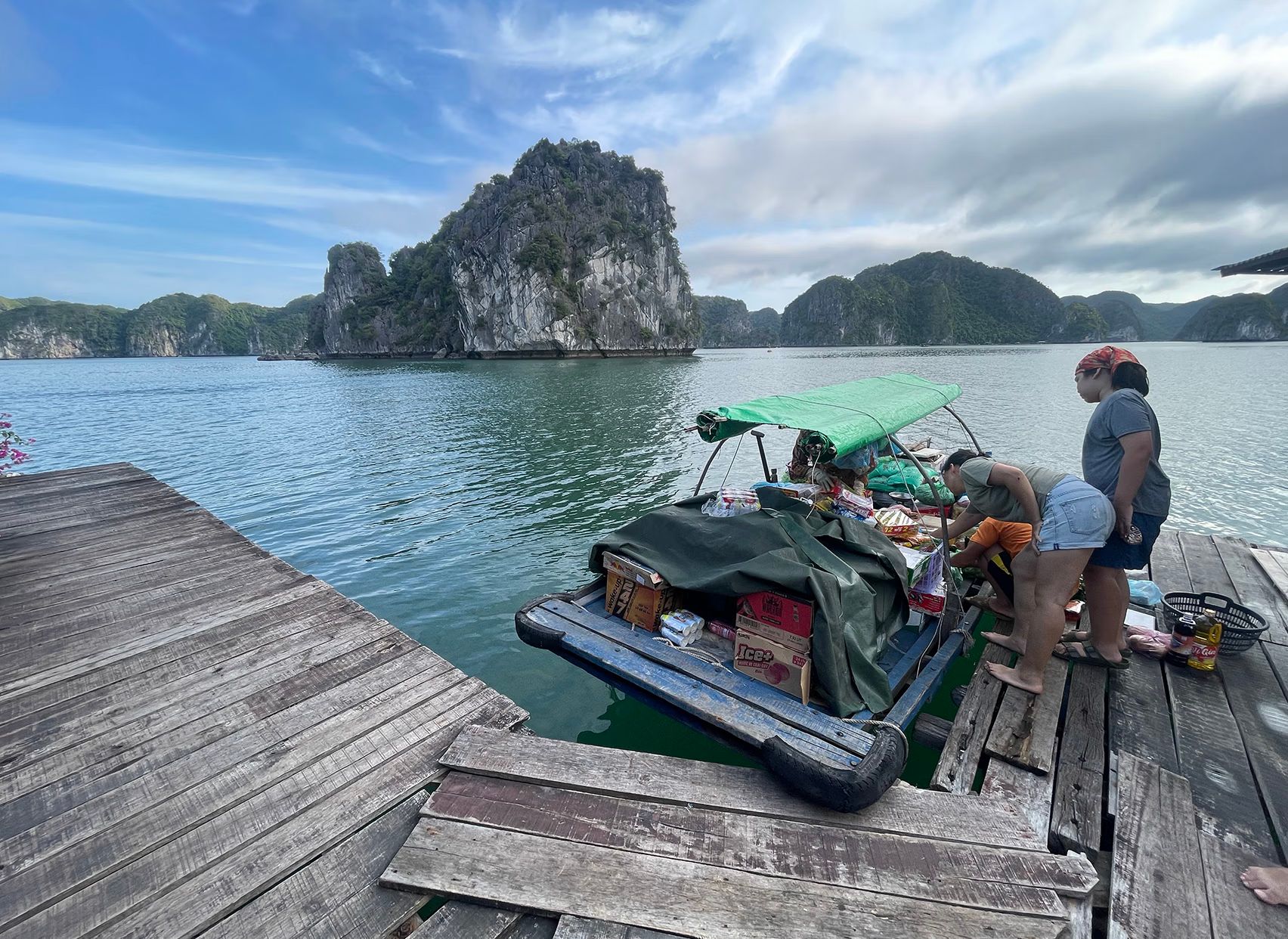 boat groceries