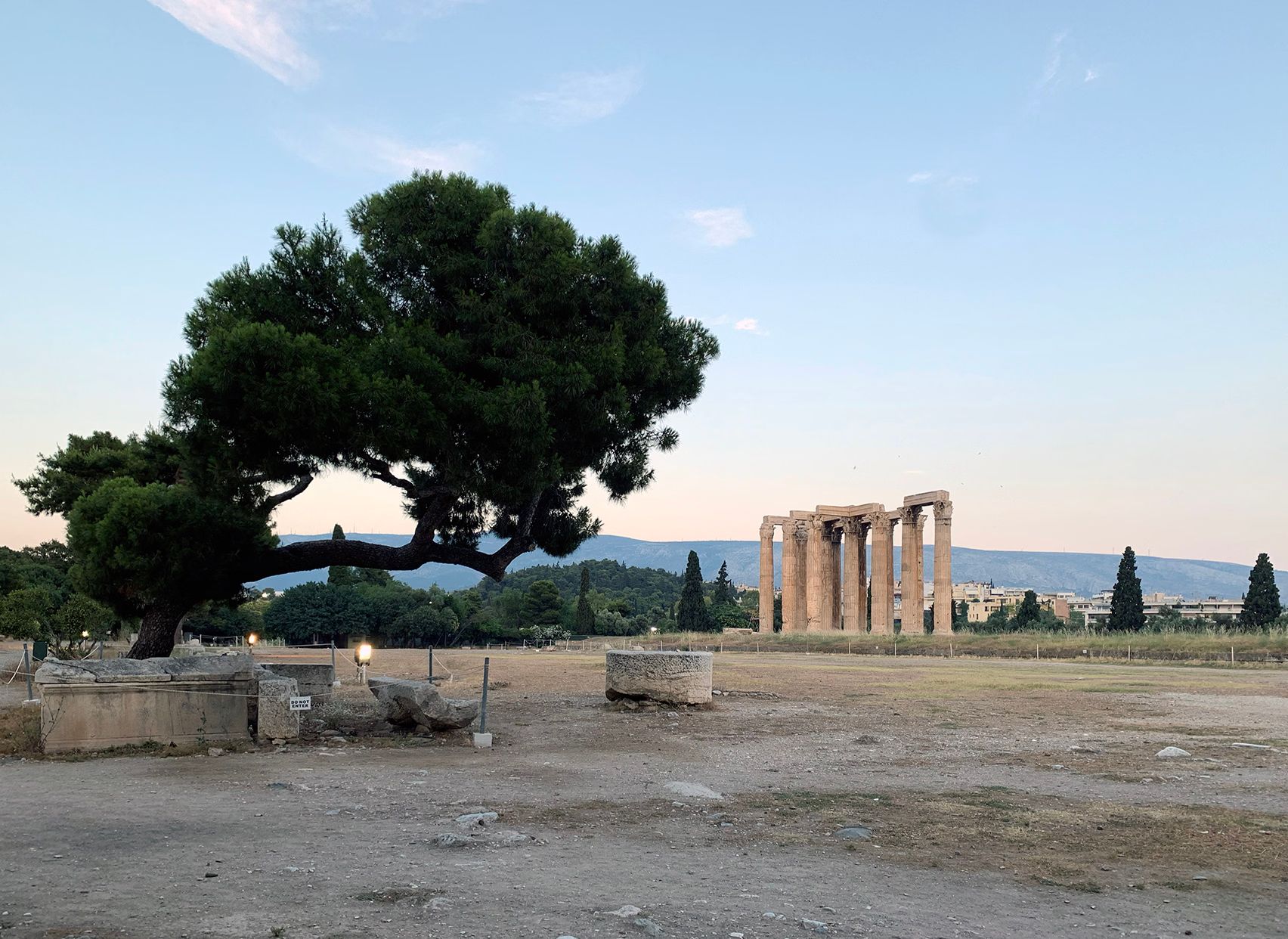 The Temple of Olympian Zeus