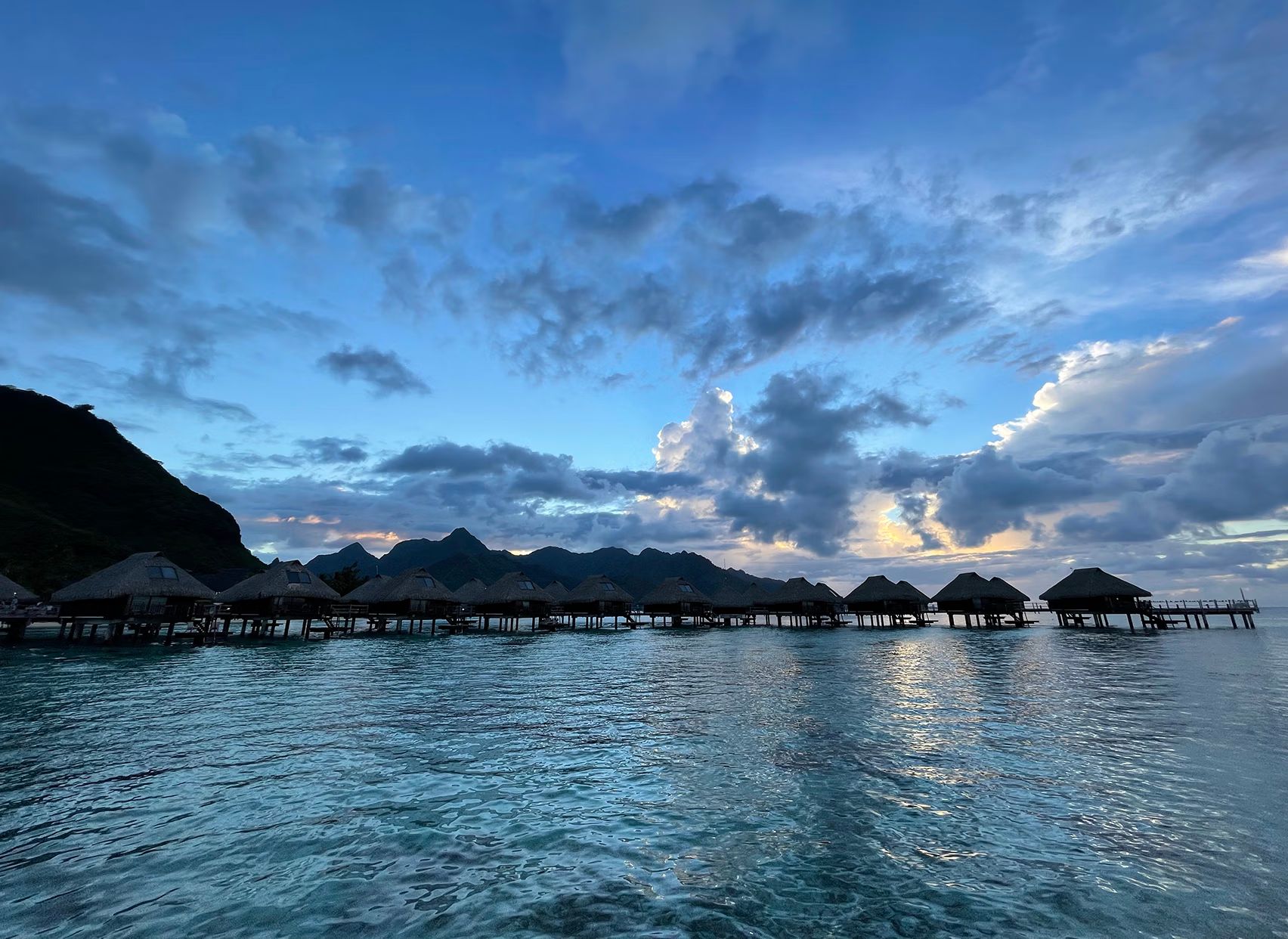 Hotel over the water