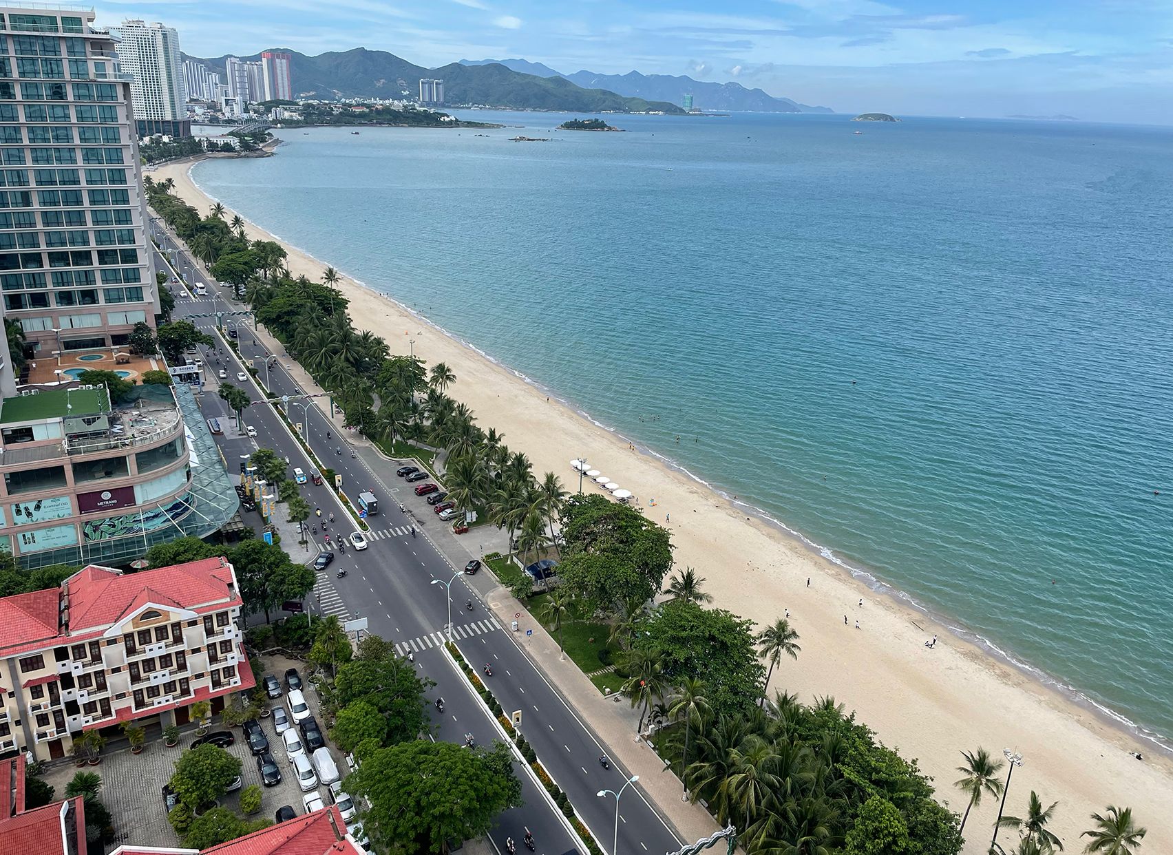 Hotel window view