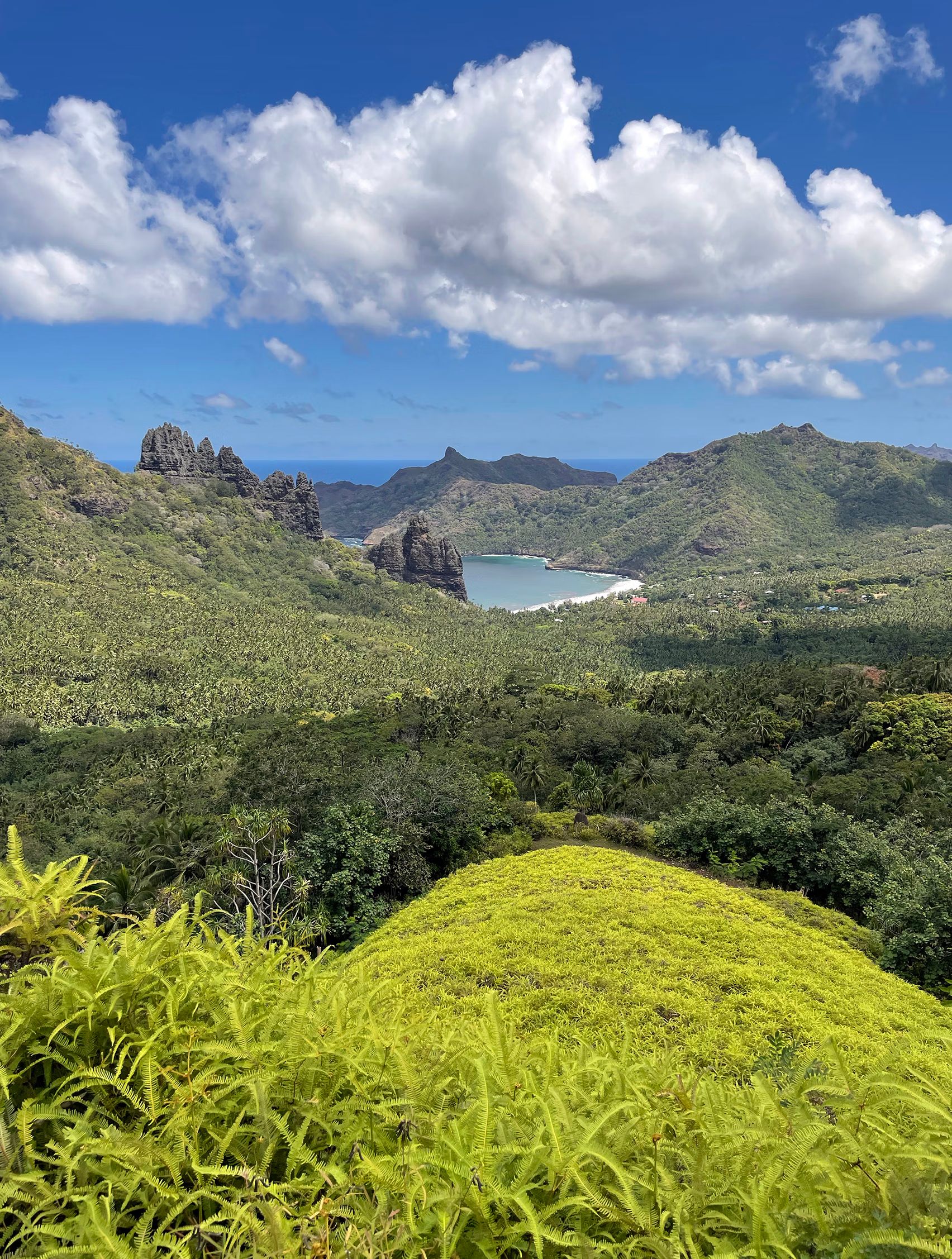 Nuku Hiva bay view