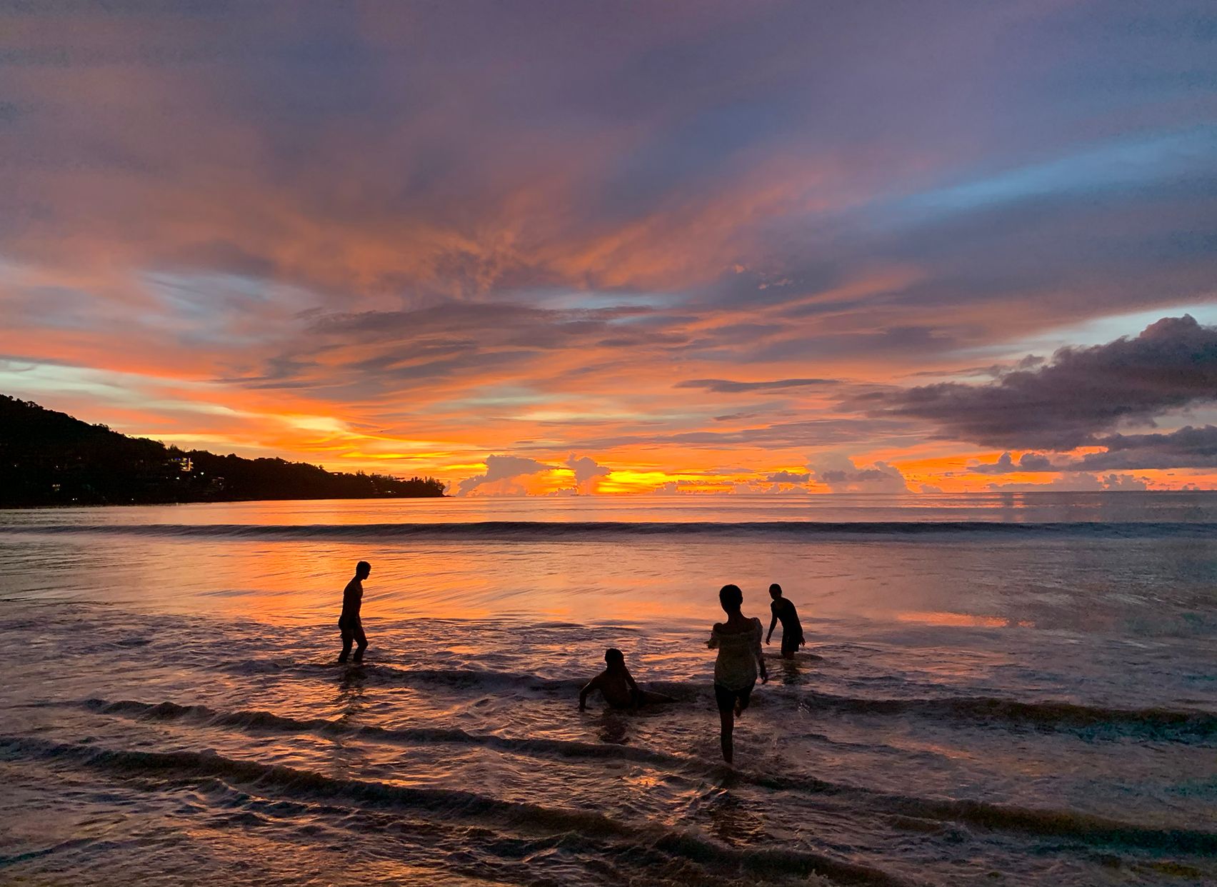 Small alley with tiled streets