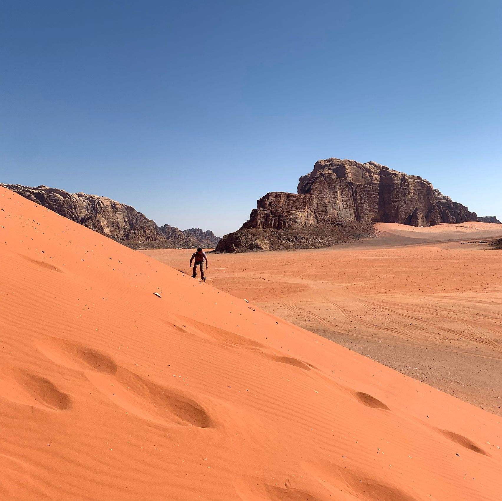 View of a hotel patio